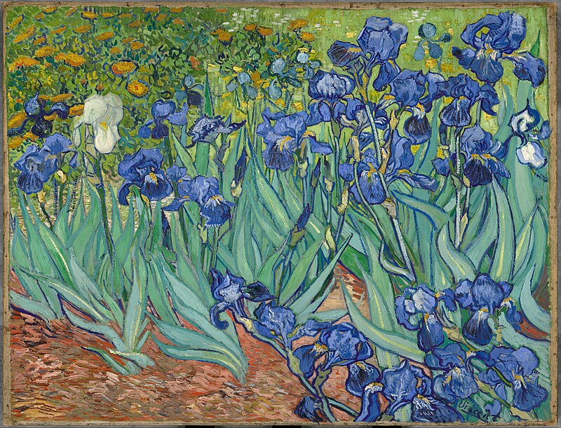 Irises (painting) - Wikipedia